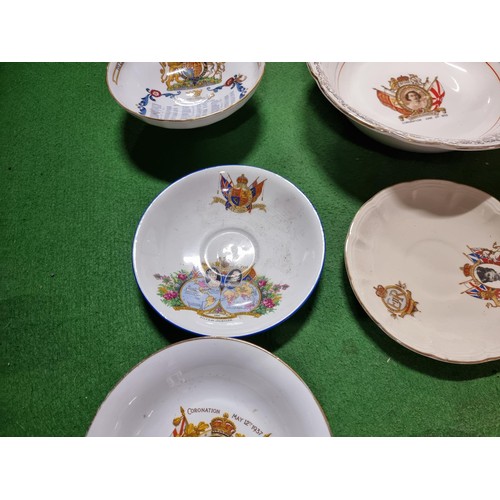 242 - A large quantity of various royal commemorative china including a large collection of royal plates a... 