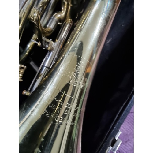 247 - 2 cased cornets, 1 by Bessom the other by blessing XL USA, both missing mouth pieces and are requiri... 