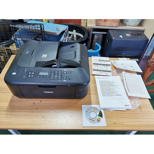 88 - Canon Pixma MX470 Series colour printer and scanner complete with power cable in full working order,... 