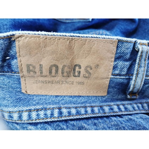 96 - 5x pairs of as new mens jeans 38w Regular inc Westrock, Bloggs, etc along with a Thomas the Tank sin... 