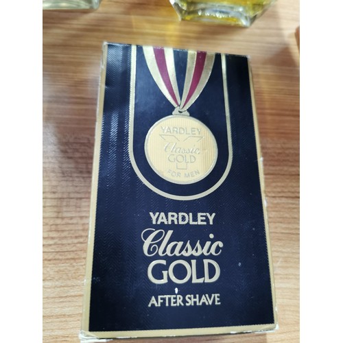 117 - Collection of Perfumes and aftershaves inc 4 Charlie's new and sealed Yardley perfume, Yardley after... 