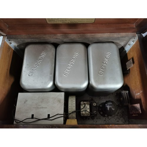 138 - Collection of 9x vintage radios inc Cossor, PYE, Bush etc due to the vintage nature of these items w... 