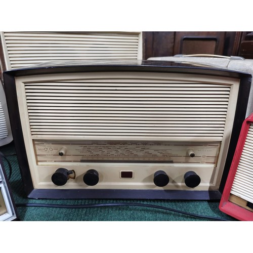 139 - Collection of vintage radios inc 2x Ferranti, 2x Murphy, Stella, etc 7 in total. due to the vintage ... 