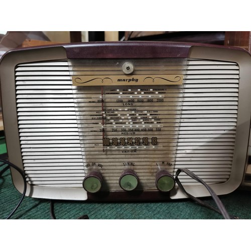 139 - Collection of vintage radios inc 2x Ferranti, 2x Murphy, Stella, etc 7 in total. due to the vintage ... 