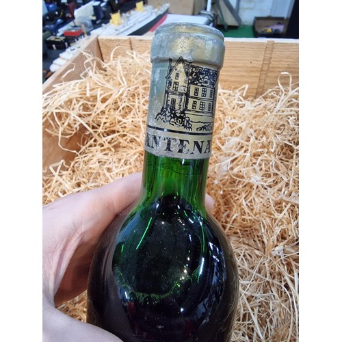 289 - Vintage bottle of wine Chateau Cantenac Brown Margaux dated 1973 seal in tact and correctly stored c... 