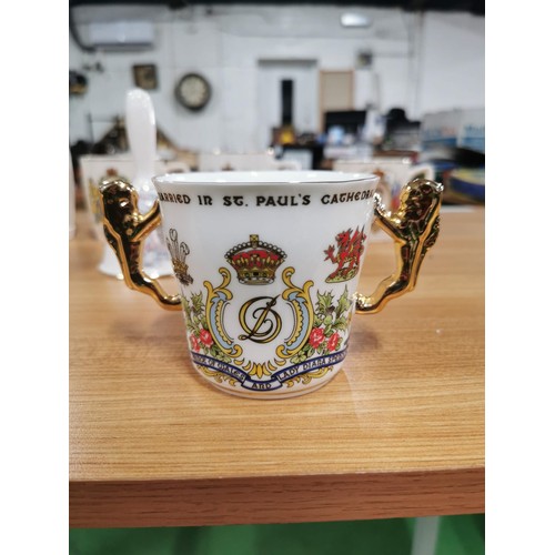 262 - Large collection of Royal memorabilia by Royal Albert, Aynsley, W.H.Goss etc inc cups, beakers and p... 