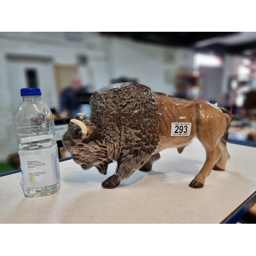 293 - Large impressive Bison figure by Melbaware in excellent condition display well with a height 20cm le... 