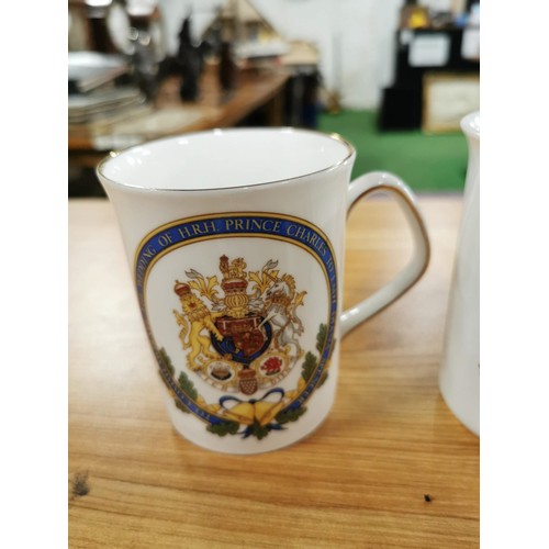 262 - Large collection of Royal memorabilia by Royal Albert, Aynsley, W.H.Goss etc inc cups, beakers and p... 