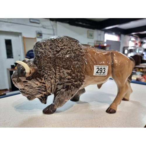 293 - Large impressive Bison figure by Melbaware in excellent condition display well with a height 20cm le... 