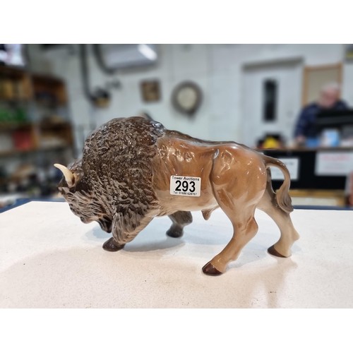 293 - Large impressive Bison figure by Melbaware in excellent condition display well with a height 20cm le... 