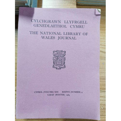 276 - Large collection of 33x The National Library of Wales Journal covering various decades, list include... 