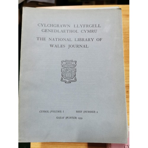 276 - Large collection of 33x The National Library of Wales Journal covering various decades, list include... 