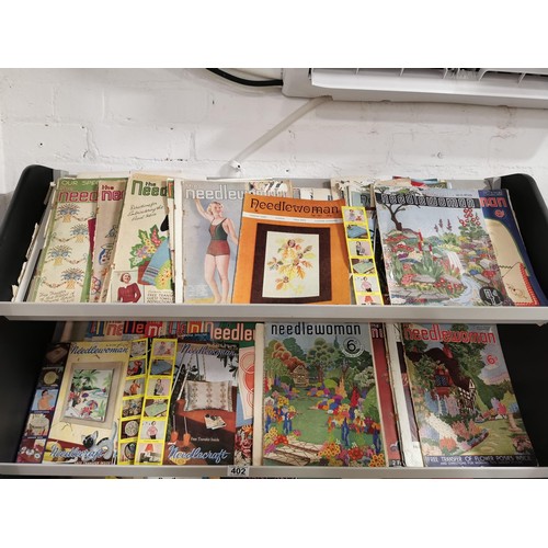 402 - Large collection of collectable Needlewoman magazines from the 1930's over 64 in total, covering var... 