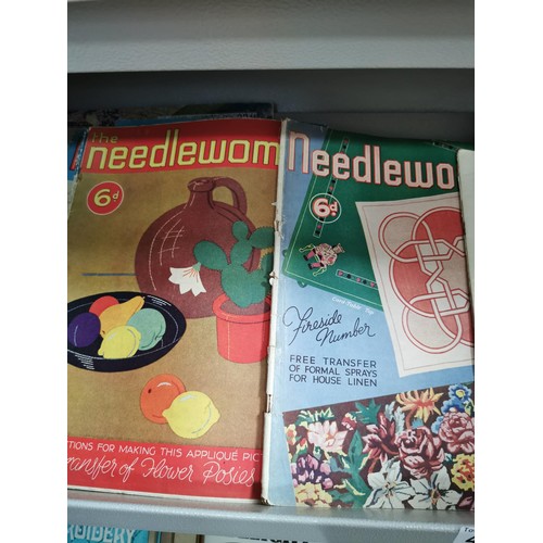 402 - Large collection of collectable Needlewoman magazines from the 1930's over 64 in total, covering var... 