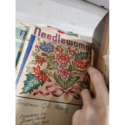 402 - Large collection of collectable Needlewoman magazines from the 1930's over 64 in total, covering var... 