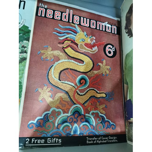 402 - Large collection of collectable Needlewoman magazines from the 1930's over 64 in total, covering var... 