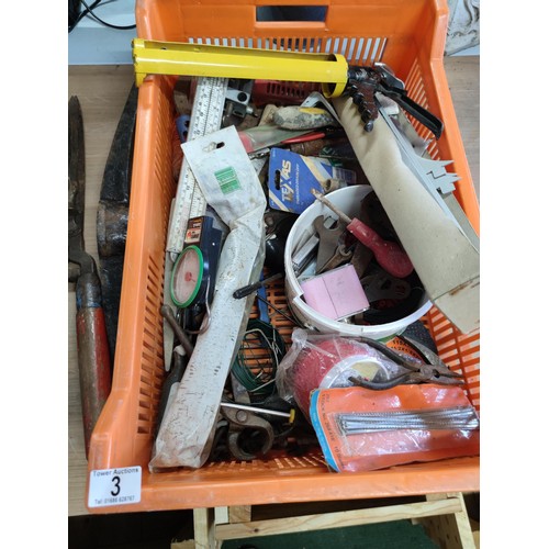 3 - 2 crates containing a large quantity of tools and accessories including a quantity of 17 grinding di... 