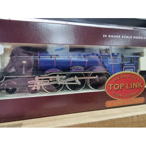 201 - A very rare Hornby R2036 St Frusquin locomotive set, limited edition BR4-6-2 class A 3. Very hard to... 