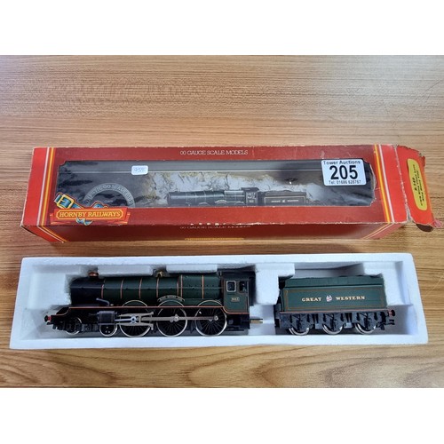 205 - A boxed as new Hornby R349 loco set GWR King class loco King Henry VIII.