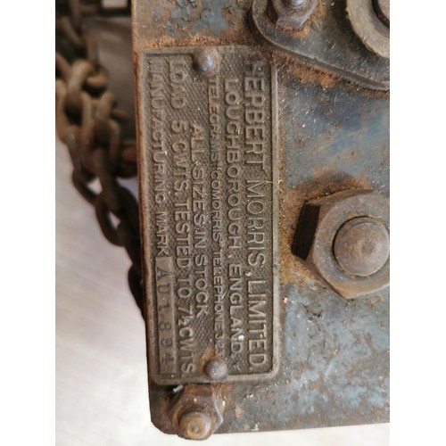 34 - Original heavy duty Sentinel wagon works winch, plant number 1119 (Shrewsbury plant) by Herbert Morr... 