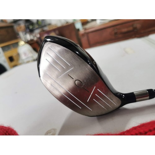 106 - Ben Sayers M2i oversized driving wood with graphite shaft and Forgan rubber grip, complete with red ... 