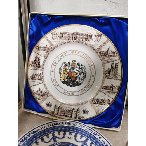 446 - Large quantity of royal memorabilia inc commemorative plates, beakers,  peace mugs from the end of W... 