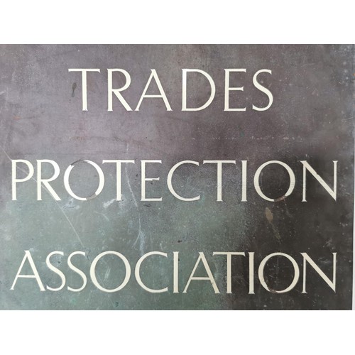 143 - Vintgae bronze very good quality Registered Office Trades Protection Association, Ltd, Wolverhampton... 