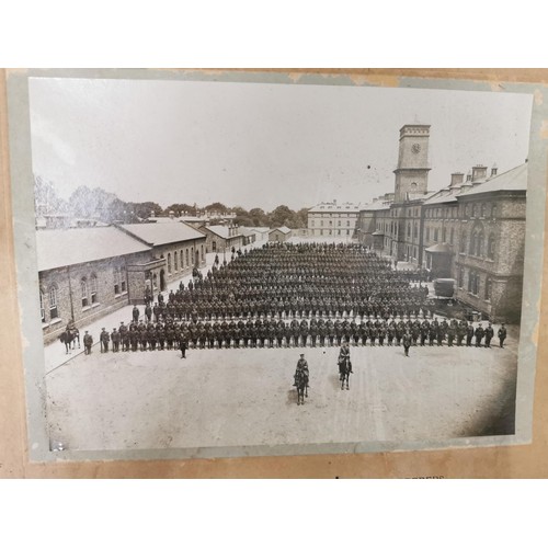 150 - Framed photograph of the 4th (service) Batalion South Wales Borderers, Inkerman barracks Woking 1915... 