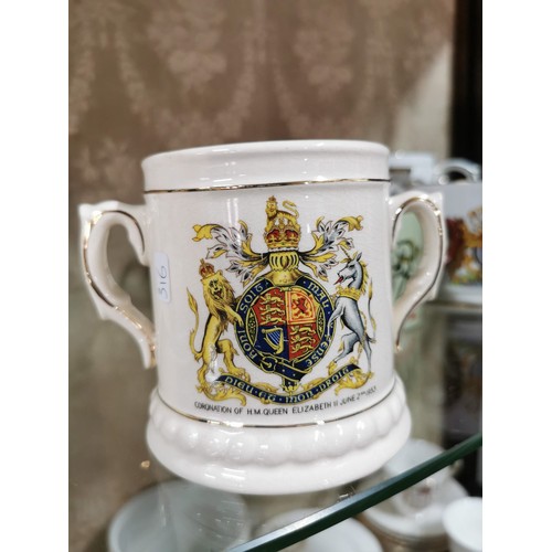 449 - Large collection of royal memorabilia ceramics inc a Corona ware Tea set complete with teapot, 4 tri... 