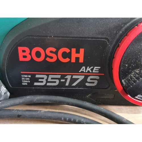 20 - Bosch electric 8KE 1700w 35/17s chainsaw working order little used