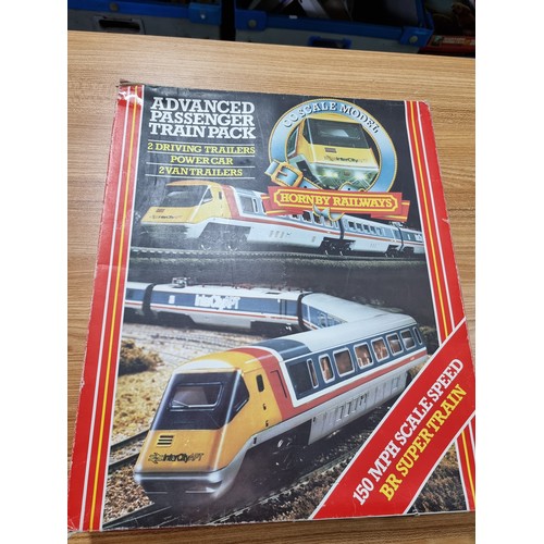 183 - A boxed Hornby advanced passenger train pack OO gauge, in hardly used excellent clean condition, box... 