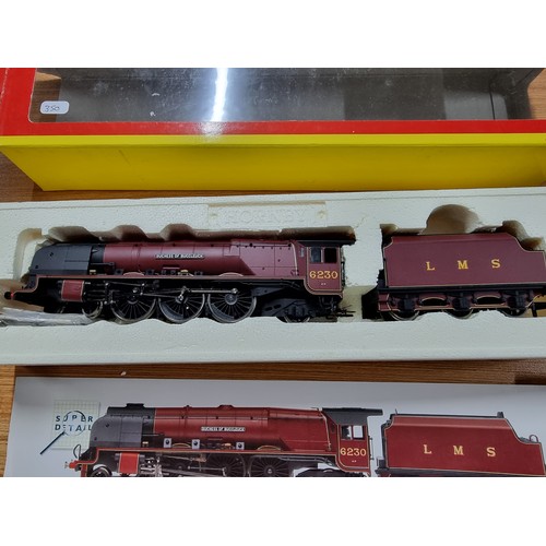 186 - A boxed as new Hornby R2230 Duchess of Buccleuch locomotive and tender.