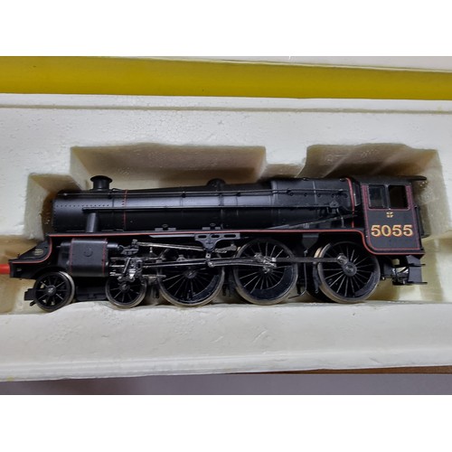 196 - A boxed Hornby R2257 LMS 4-6-0 class 5P5F locomotive and tender.