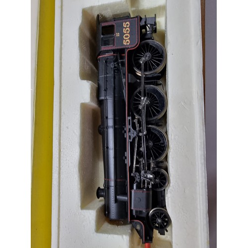 196 - A boxed Hornby R2257 LMS 4-6-0 class 5P5F locomotive and tender.