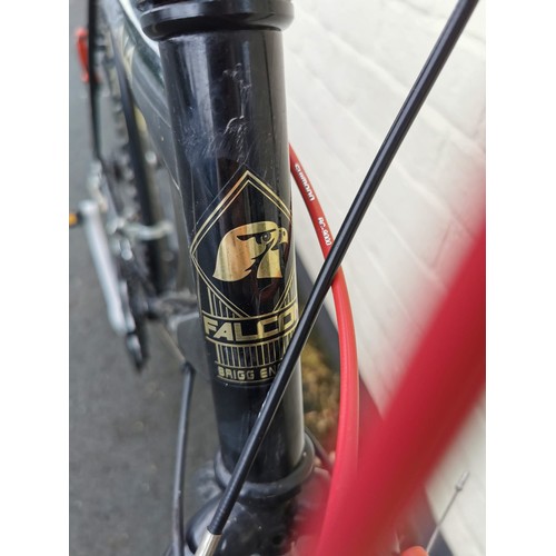 105 - Falcon 15 speed 22in moutain bike with shimano gears in good order in need of having tyres inflating