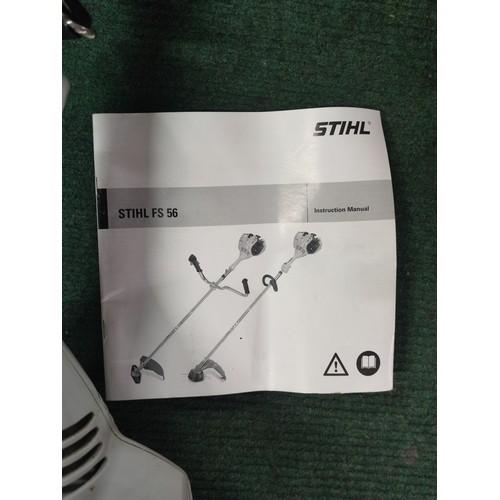 5 - Stihl FS56 petrol strimmer complete with instruction manual in good order