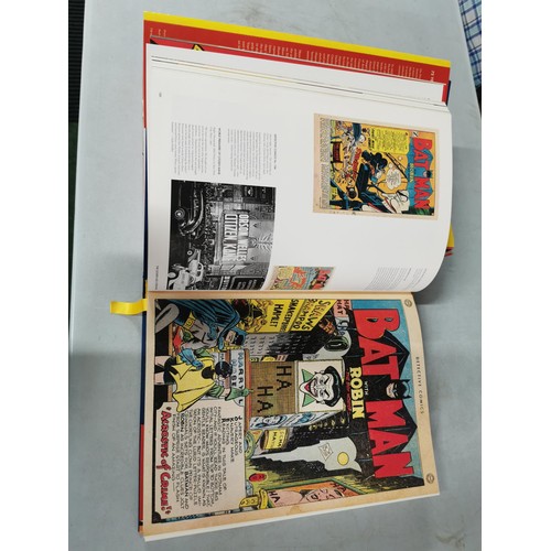 93 - Large boxed book 75 years of DC Comics in very good condition appears hardly used, the art of modern... 