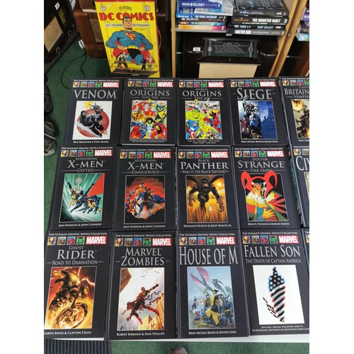 94 - Large Marvel Ultimate Graphic Novels Collection (2012) consisting of 63 Marvel books from 1 - 60 and... 