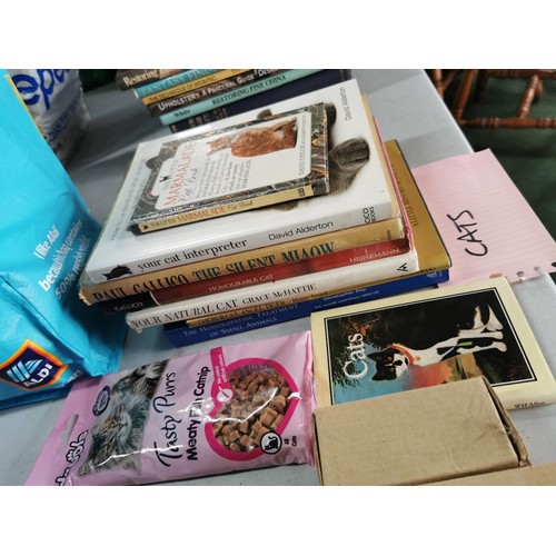 126 - Very large collection of 8x bags of books inc needle work, embroidery, craft, Cats etc all in good o... 