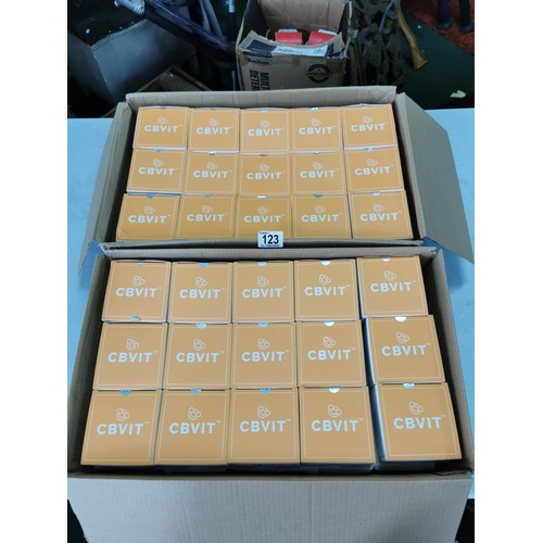 149 - Large quantity of CBVIT hemp butter 200ml, 2x boxes, 30 per box in as new condition.