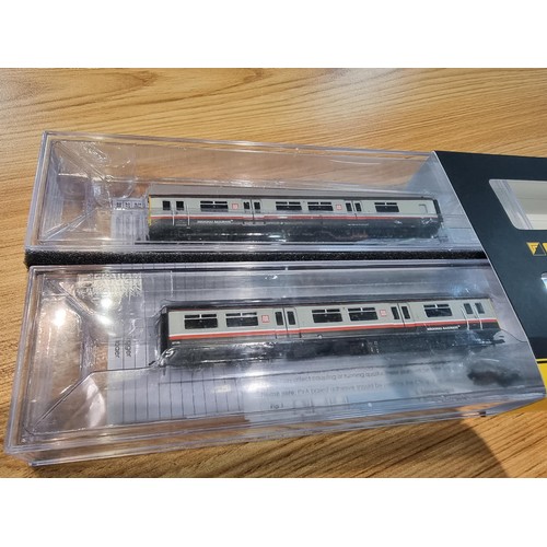 23 - A boxed as new N gauge Graham Farish by Bachmann locomotive set 371-336SF with sound fitted. Class 1... 