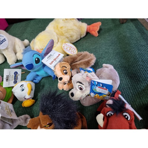 67 - A very large collection of various clean teddy bears, most with original tags, to include a good qua... 