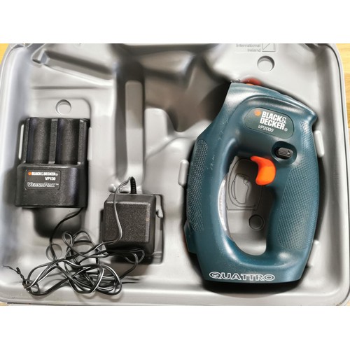 187 - Black and Decker Quattro drill and sanders etc