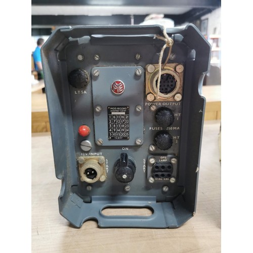 195 - A naval power unit 12V PSU, for use with mobile radios.