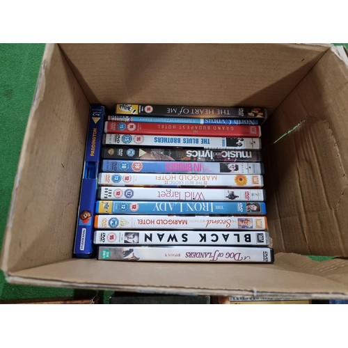 77 - A quantity of DVD's including many DVD box sets, including The Lord of the Rings, Gladiator, Merlin,... 