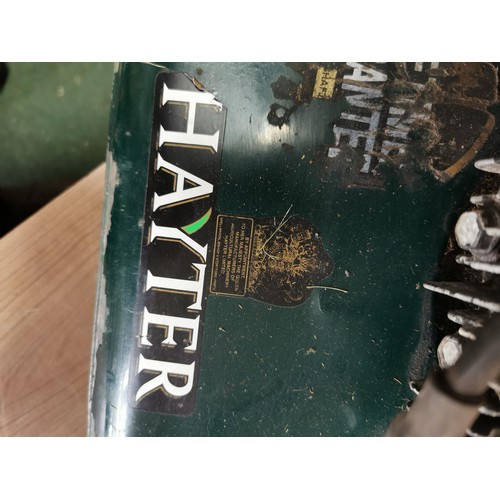 244 - Hayter 41 Petrol 4 stroke Mower comes with key but no battery