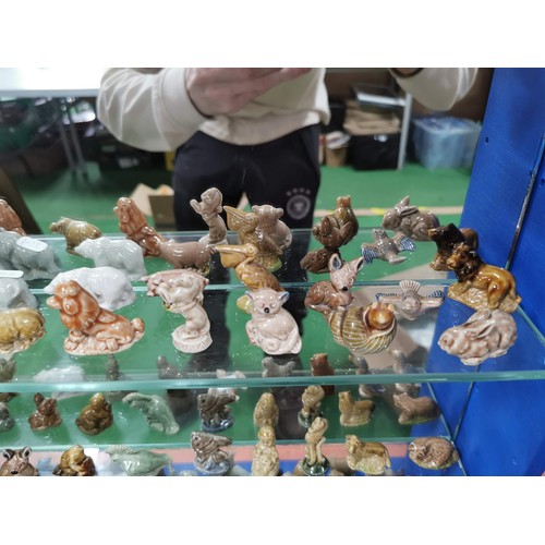 309 - Large collection of over 40x Wade whimsy's inc some very early models inc camels, dogs, goat, etc