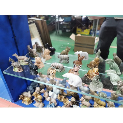 309 - Large collection of over 40x Wade whimsy's inc some very early models inc camels, dogs, goat, etc