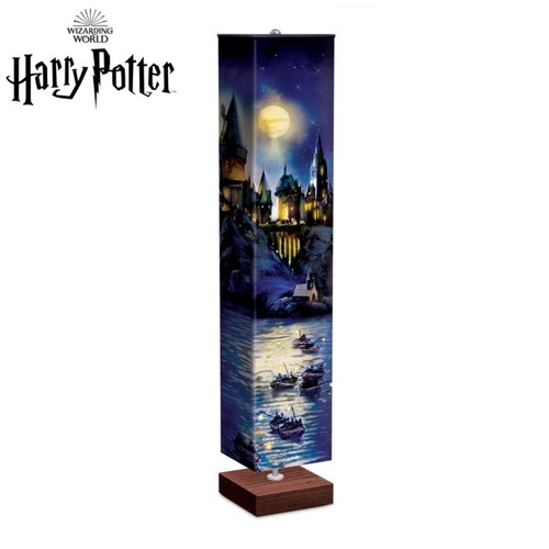 480 - The magic of Hogwarts limited edition  floor lamp as new, in need of assembly complete with COA stan... 