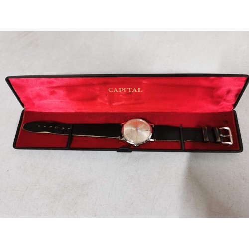 428 - 7x ladies watches and 2x mens watches. Includes Capital and Junghans.